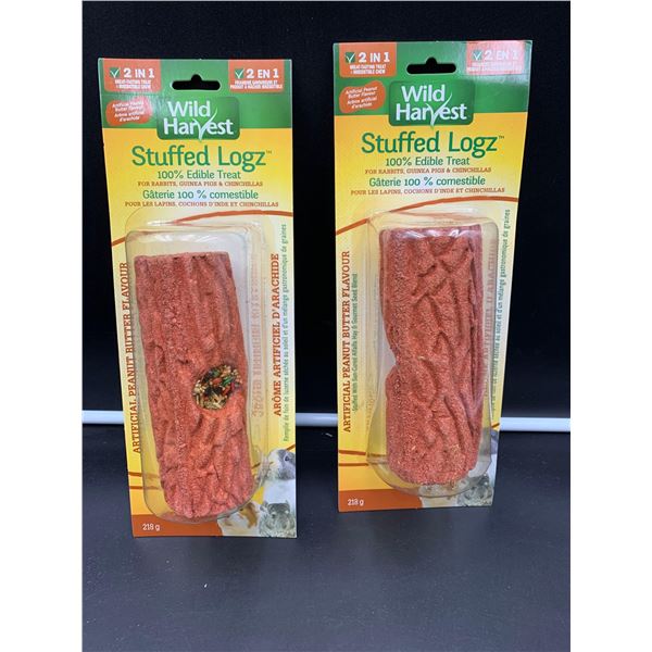 Wild Harvest Stuffed Logz Edible Treats (2 x 218g)