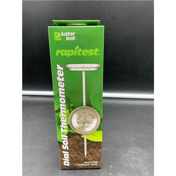 LusterLeaf Rapitest Dial Soil Thermometer