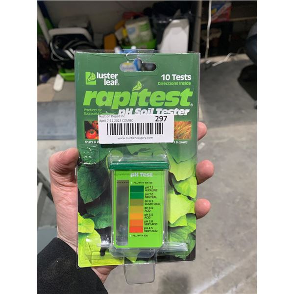 Luster Leaf Rapitest PH Soil Tester (10 Tests)