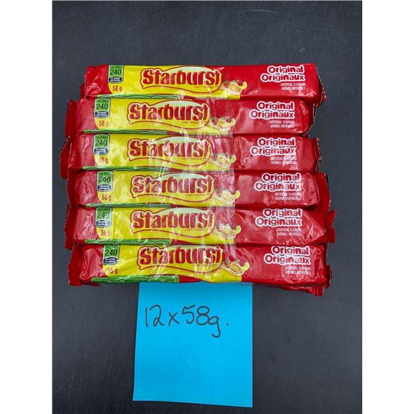 Starburst Original Candy (12 x 58g)
