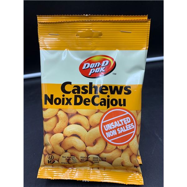Dan-D Pak Cashews Unsalted (6ct)