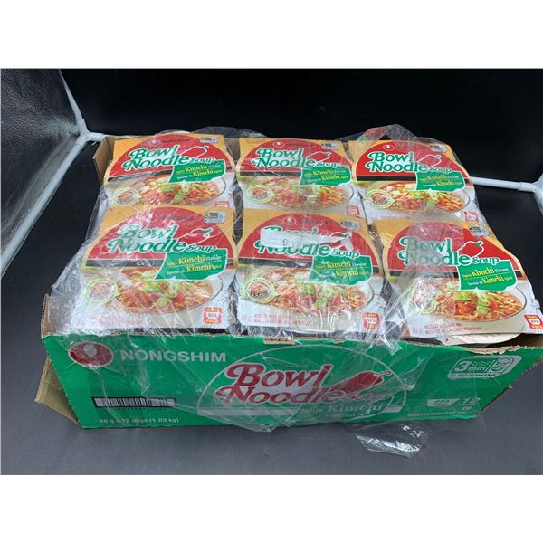 Nongshim Bowl of Noodles- Spicy Kimchi Flavour (12 x 86g)