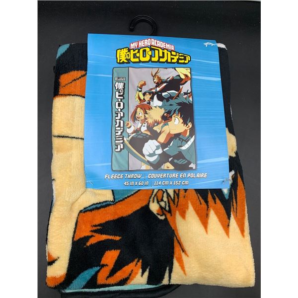 My Hero Academia Fleece Throw (45in x 60in)