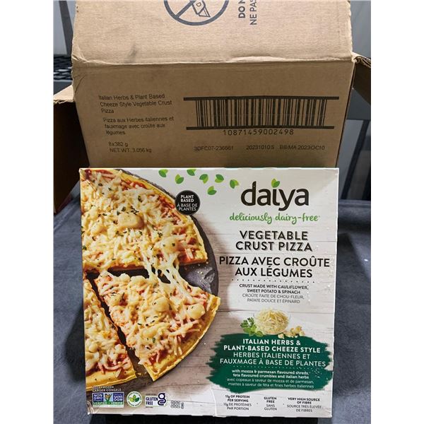 Frozen Daiya Dairy Free, Vegetable Pizza 8z382g