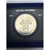 Image 2 : Royal Canadian Mint 1871-1971 British Columbia Cased $1.00 Coin