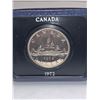 Image 1 : Royal Canadian Mint 1972 Canoe Display Cased $1.00 Coin