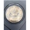 Image 1 : Canada 1968 Canoe Voyageur $1.00 Coin
