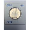 Image 3 : Canada 1972 Queen Elizabeth II 50 cent Coin