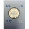 Image 3 : Canada 1974 Queen Elizabeth .50 cent coin