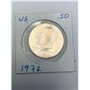 Image 3 : USA 1972 Kennedy Half Dollar Coin