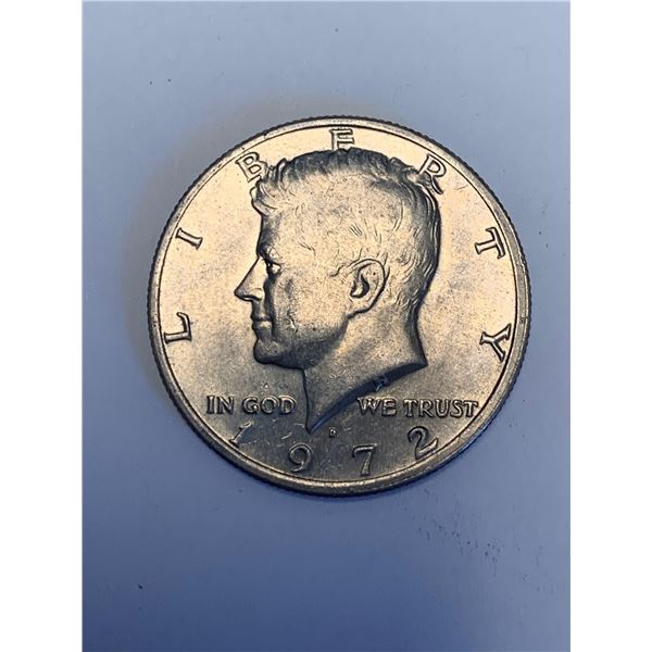 USA 1972 Kennedy Half dollar