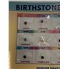 Image 2 : Genuine Gemstone Birthstone Chart