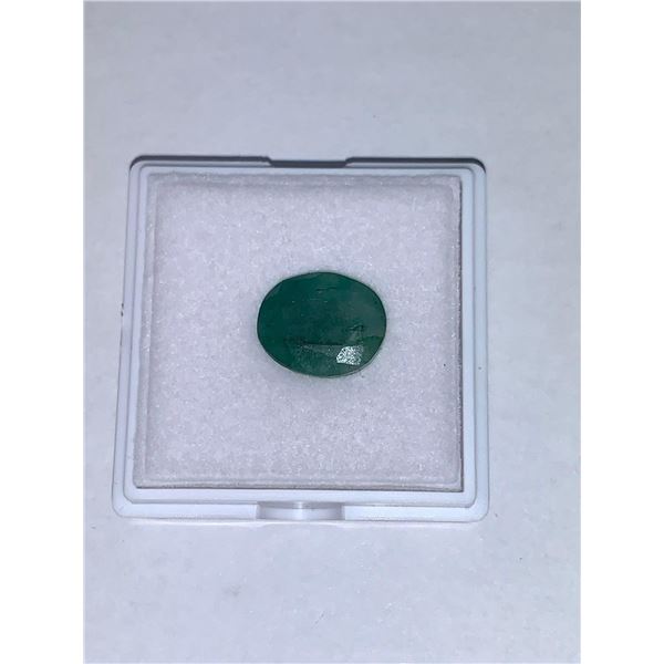 6.8ct Oval Emerald  Ready For Jewelry Setting