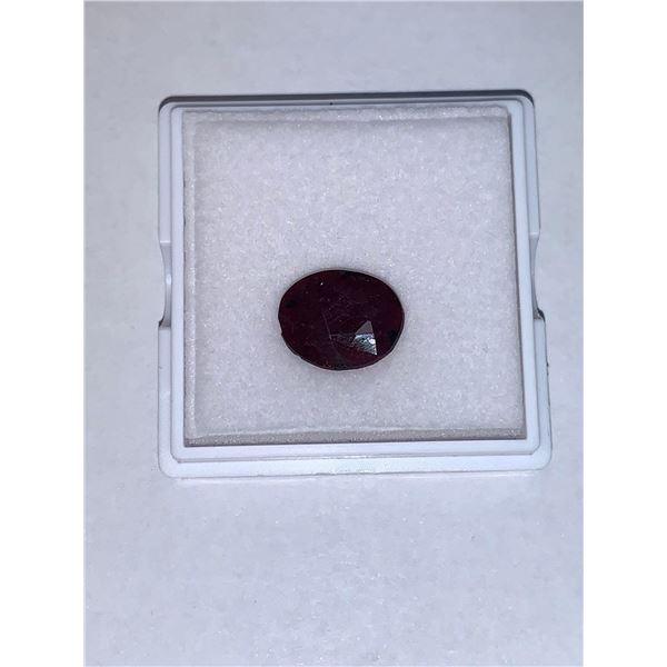 9.0ct Oval Ruby Ready For Jewelry Setting