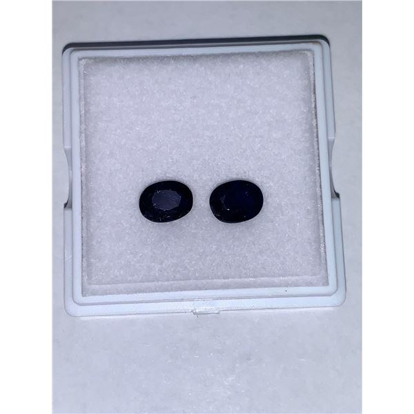 3.9ct tw Matched Oval Sapphires Great For Earrings