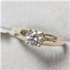 Image 3 : 10K Yellow Gold Diamond (0.7Ct,Vs,J-K) Ring (~Size 6.5) (~weight 2.5g), Suggested Retail Value $9500