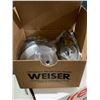 Image 2 : Weiser Single Cylinder Deadbolt Satin Chrome
