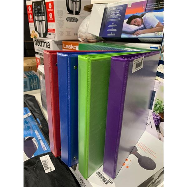 Lot of 4 1" Binders