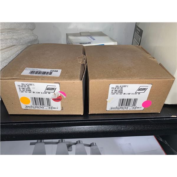 Schlage Hall & Closet Passage Door Handles Lot of 2