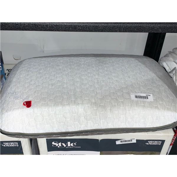 I Heat Pillow Cool Climate Memory Foam Pillow 2 Sided