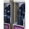 Image 3 : Home Decorators Drapery Rod Black Wrap Around Industrial Pipe 66"-120" Lot of 2