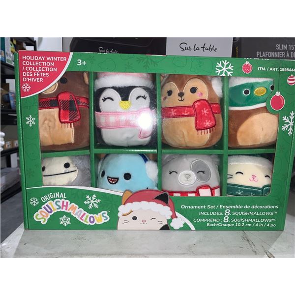 Squishmallows Holiday Winter Collection 8 pack