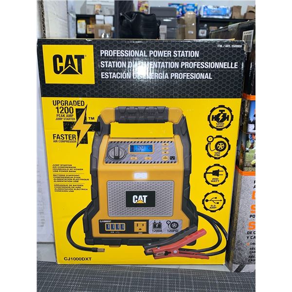 CAT Professional Power Station 1200 Peak Amp Jump Starter