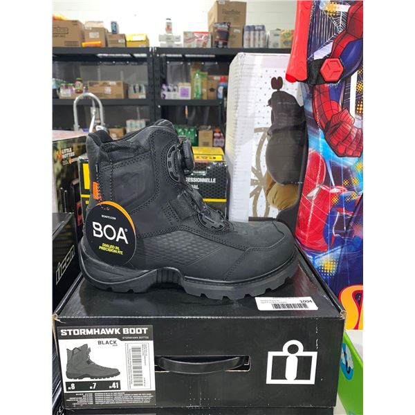 Icon Stormhawk Boot Waterproof Black  Mens Size 8