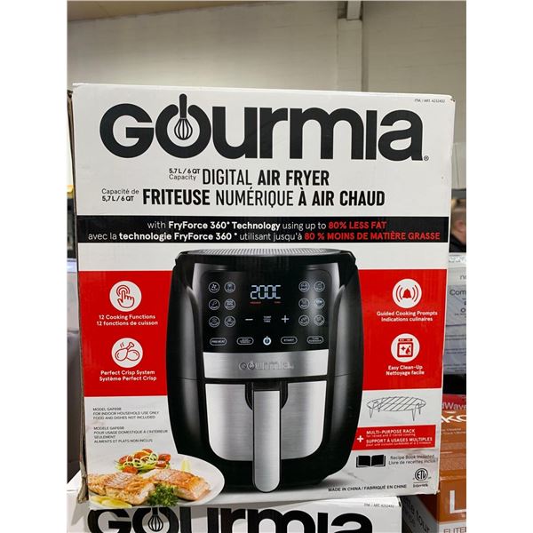 Gourmia Digital Air Fryer 5.7L