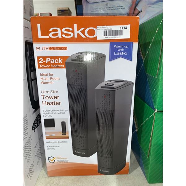 Lasko Elite 2 Pack Tower Heaters