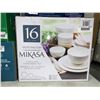 Image 1 : Mikasa Huntington Porcelain Dinnerware 16pc Set