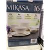 Image 2 : Mikasa Huntington Porcelain Dinnerware 16pc Set