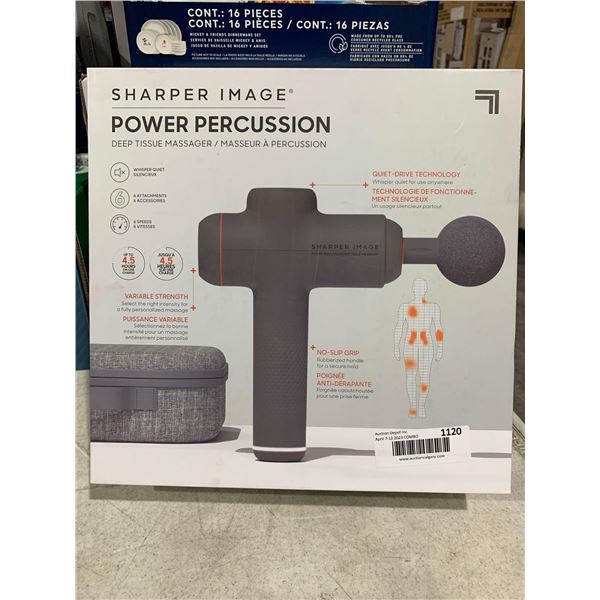 Sharper Image Power Percussion Deep Tissue Massager