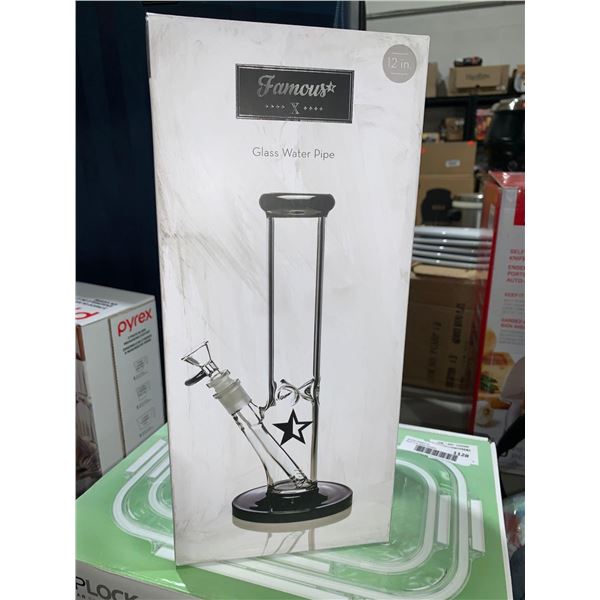 Famous X Glass Water Pipe