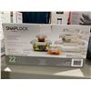 Image 3 : Snaplock Clear by Accent 22 pc Food Storage Set