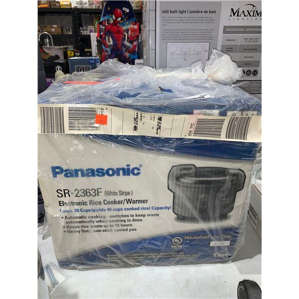 Panasonic SR-2363F Electronic Rice Cooker/Warmer 20Cup capacity