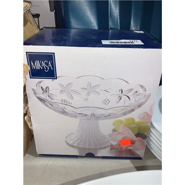 Mikasa Garden Terrace Footed Compote 8.5"