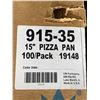 Image 3 : Case of 15" Pizza Pans 100 Pack