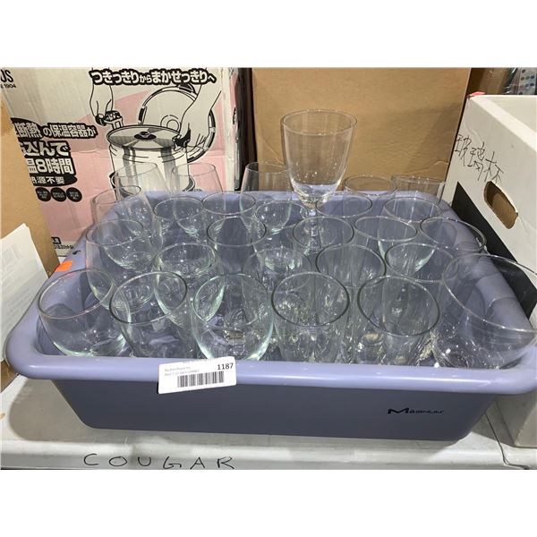 Lot of Assorted Glassware