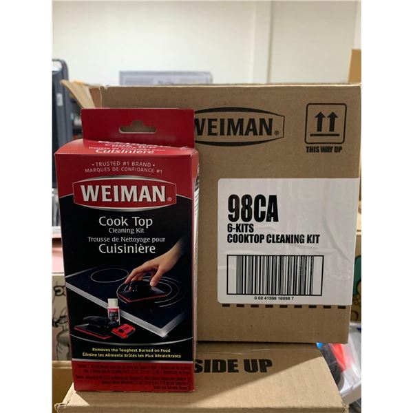 Weiman Cook Top,Cleaning Kit Lot of 6