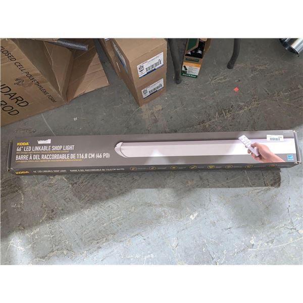 Koda 46" LED Linkable Shop Light Motion Sensor and Remote Control