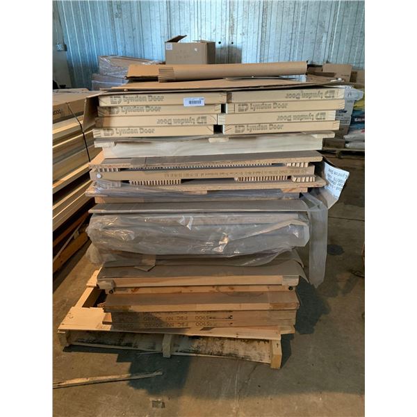 Pallet Lot of Assorted Doors
