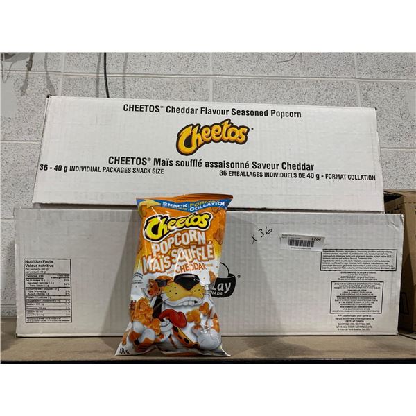 Cheetos Cheddar Popcorn 36 x 40g