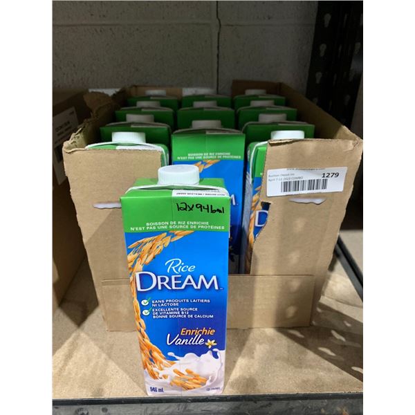 Rice Dream-Vanilla Drink (12 x 1L)