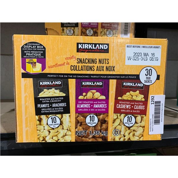 Kirkland Snacking Nuts 30 packs x 45g