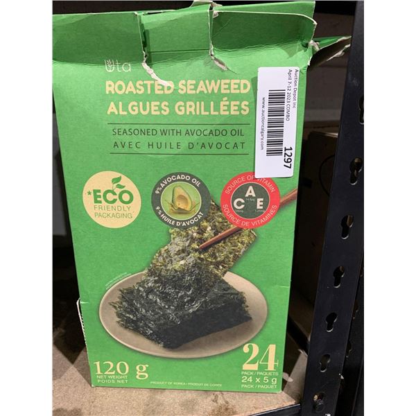 Uta Roasted Seaweed w/ Avocado Oil 24 x 5g