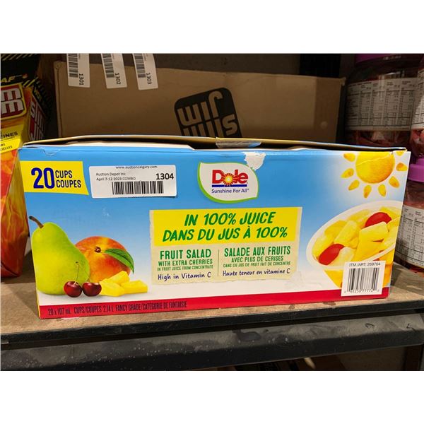 Dole Fruit Salad w/ Extra Cherries 20 x 107ml
