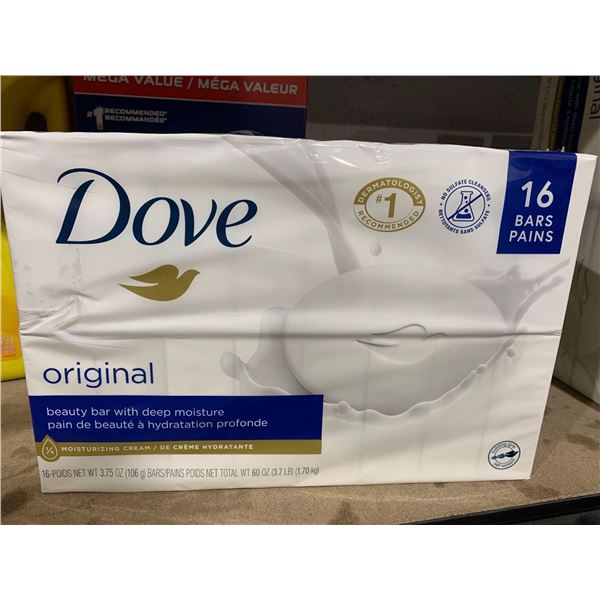 Dove Original Bar Soap 16 X3.75oz Bars