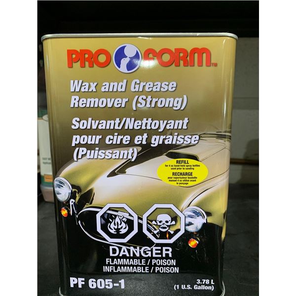 Pro Form Wax and Grease Remover (Strong) 3.78L