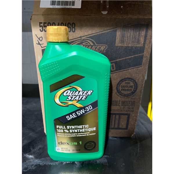 Quaker State SAE 5W-30 Full Synthetic Motor Oil 6x946ml